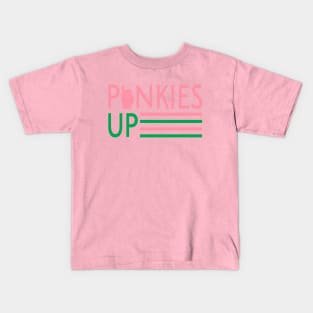 Pinkies Up Kids T-Shirt